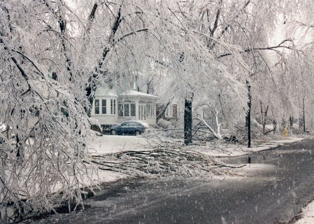 1991: Ice storm in Rochester, New York